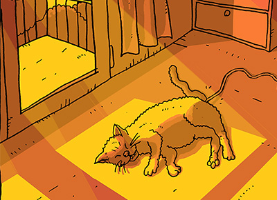 rysownik komiksów