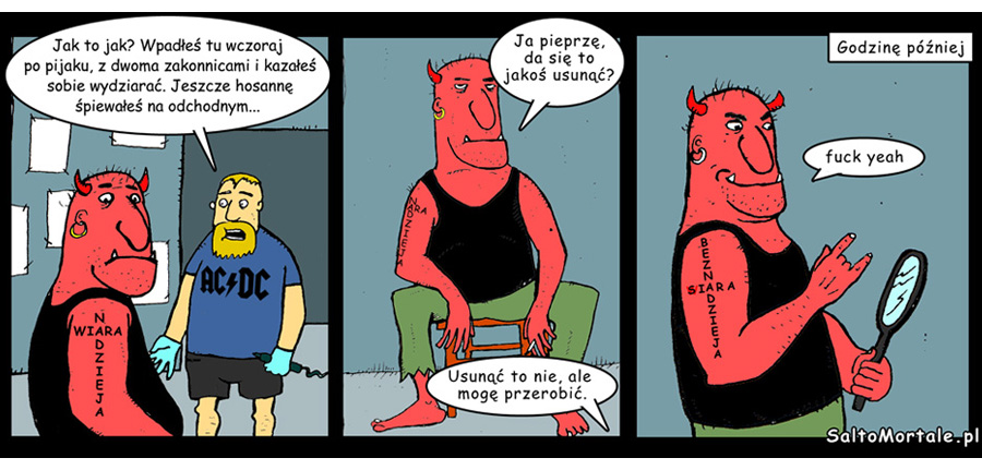 komiksy rysowane na zamówienie