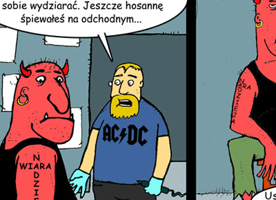 komiksy rysowane na zamówienie